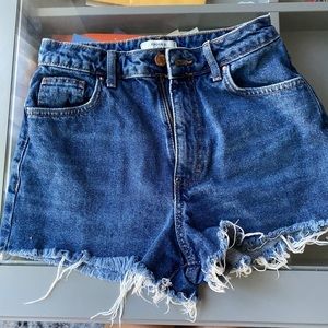 High rise Boyfriend shorts